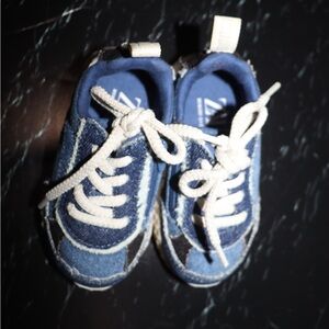 Zara Kids Denim Blue Sneakers
